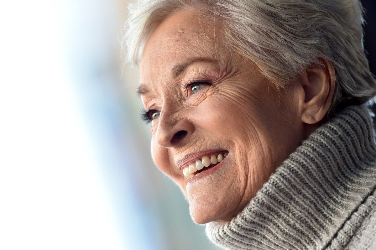 Lee Meriwether closeup portrait