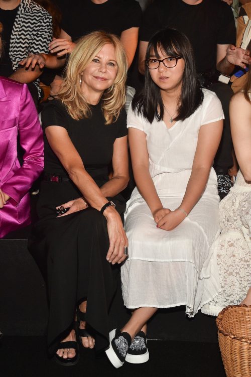 Meg Ryan and daughter Daisy Ryan at the Schiaparelli Haute Couture Fall/Winter 2019/2020 show in June 2019