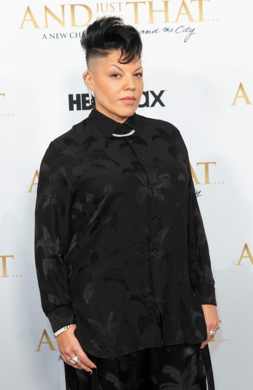 Sara Ramirez at the premiere of "And Just Like That" in December 2021