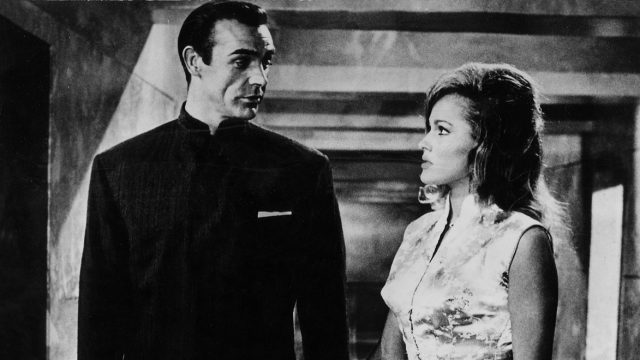 Sean Connery and Ursula Andress in Dr. No