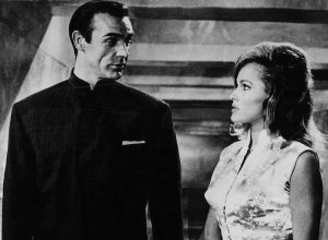 Sean Connery and Ursula Andress in Dr. No