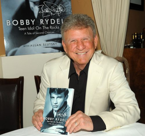 Bobby Rydell at his book release party in 2016