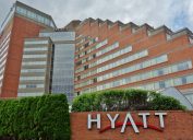 A Hyatt Hotel exterior