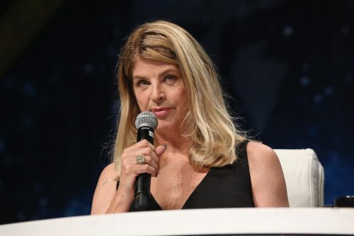 Kirstie Alley at the 15 annual official "Star Trek" convention in 2016