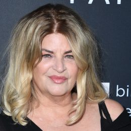Kirstie Alley at the premiere of "The Fanatic" in 2019