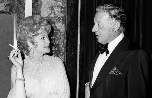 Lucille Ball and Gary Morton in 1971