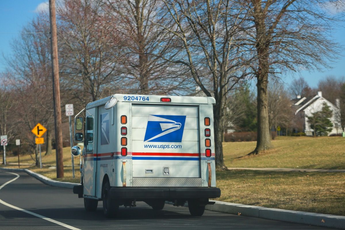 The USPS Just Warned That COVID Tests Are Delayed Best Life   Usps At Home Covid Tests Delay News 