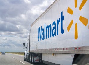 Walmart delivery truck
