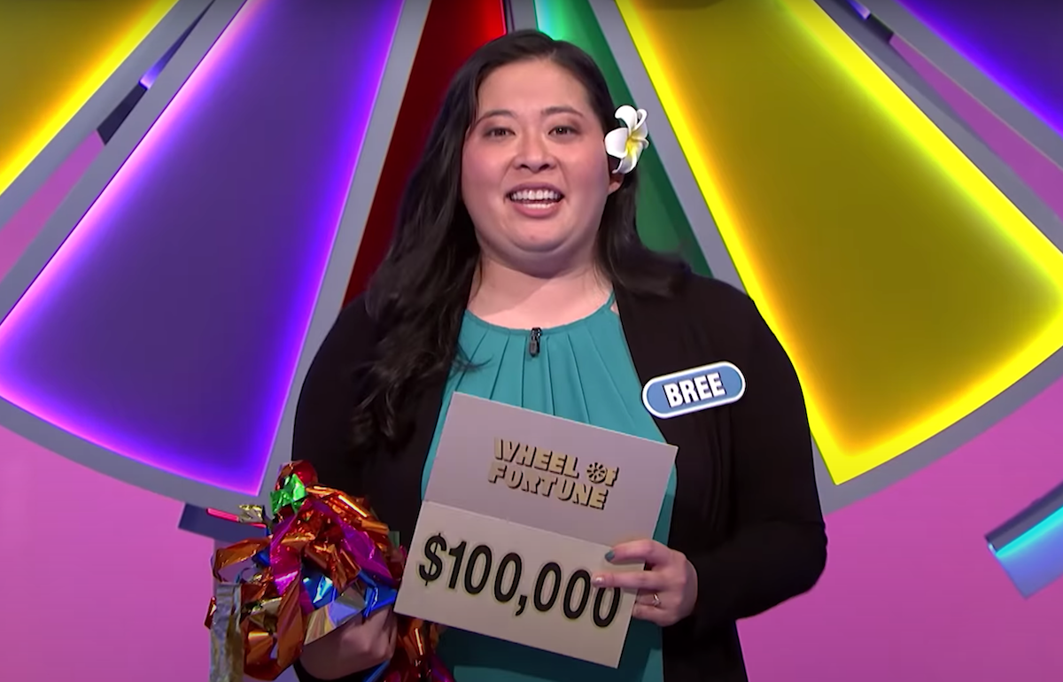 "Wheel of Fortune" winner Bree Yokouchi