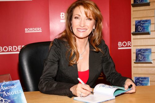Jane Seymour attends Jane Seymour book signing of her book, "Among Angels" at Borders Columbus Circle on November 29, 2010 in New York City
