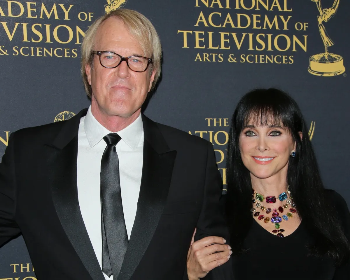 John Tesh and wife Connie Sellecca
