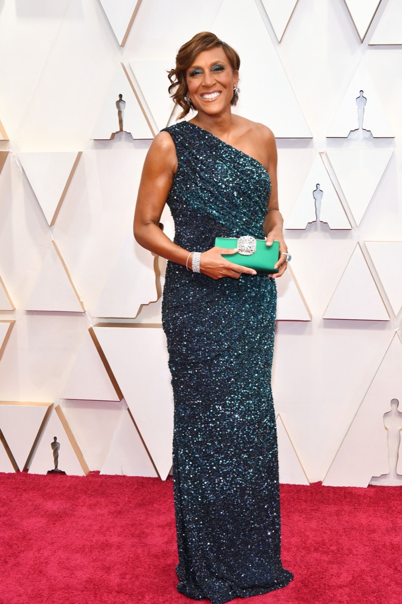 Robin Roberts sequin gown