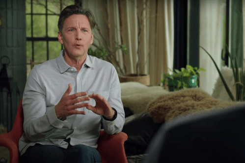 Andrew McCarthy on "CBS Sunday Morning" in 2021