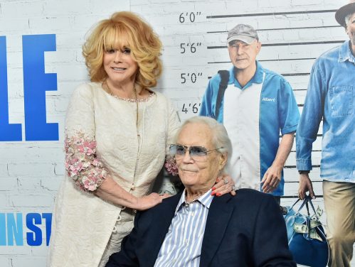 Ann-Margret and Roger Smith at the premiere of "Going in Style" in 2017