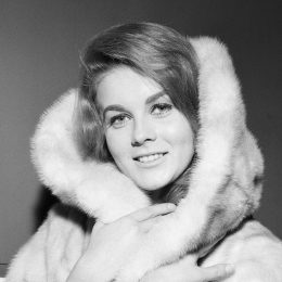Ann-Margret at the May Fair Hotel in London in 1963