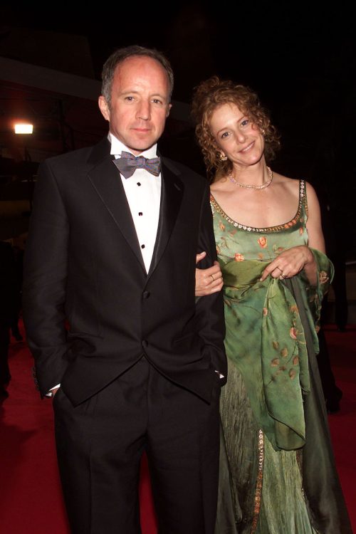 Arliss Howard and Debra Winger at the 2001 Cannes Film Festival