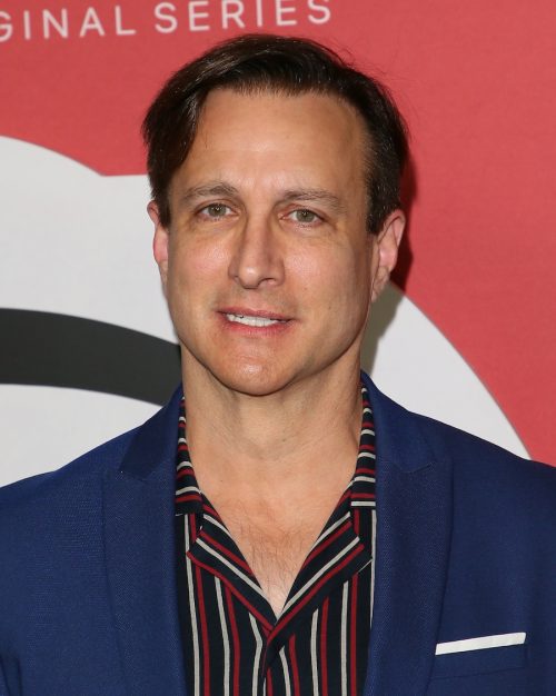 Bronson Pinchot at the premiere of "Chilling Adventures of Sabrina" in 2018