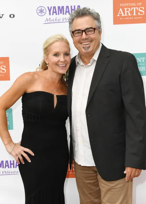 Cara Kokenes and Christopher Knight at the 2021 Festival of Arts Benefit Night Concert and Pageant