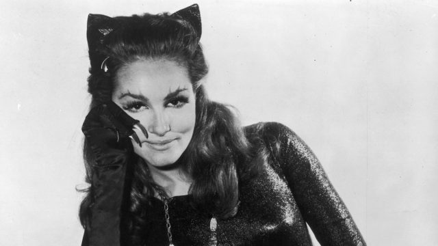 Julie Newmar as Catwoman in a promotional portrait from 1966