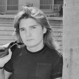 A portrait of Corey Feldman circa 1985