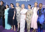 The cast of "Euphoria" at the premiere in 2019