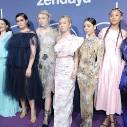 The cast of "Euphoria" at the premiere in 2019