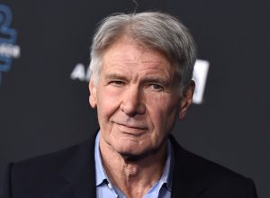 Harrison Ford at the "Star Wars: Rise of Skywalker" premiere in 2019