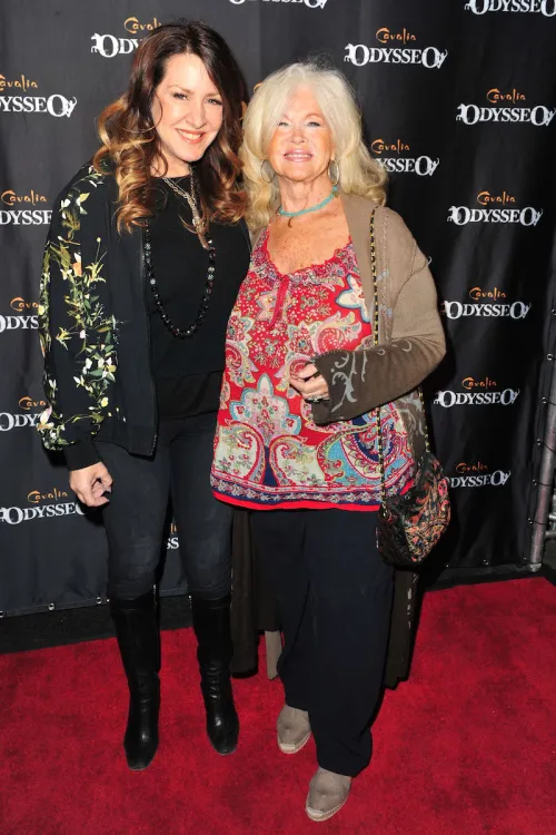 Joely Fisher and Connie Stevens at the premiere of "Odysseo By Cavalia" in 2016