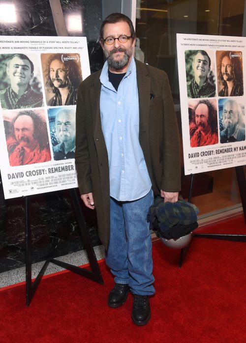 Judd Nelson at the premiere of "David Crosby: Remember My Name" in 2019
