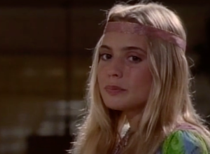 Olivia d'Abo as Karen on "The Wonder Years"