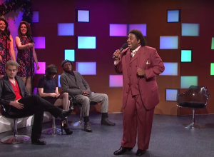 Kenan Thompson, Samuel L. Jackson and others in the December 15, 2012 episode of "SNL"