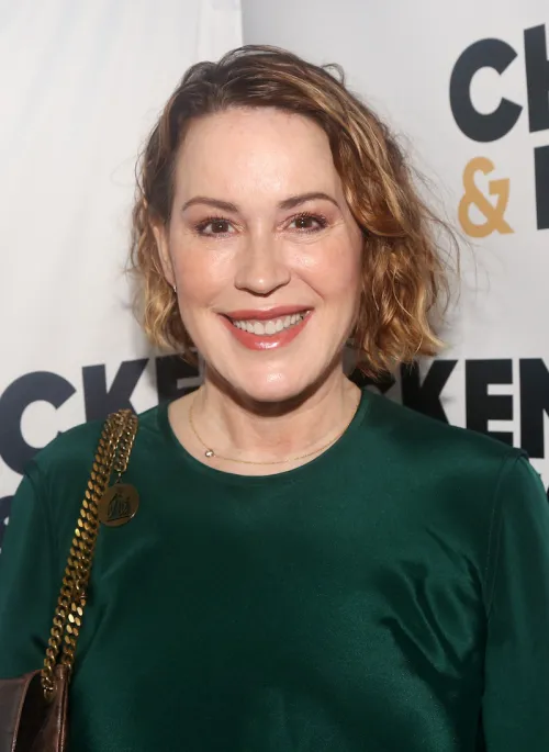Molly Ringwald at opening night of "Chicken & Biscuits" on Broadway in 2021