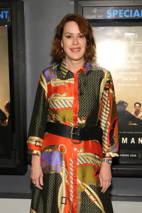 Molly Ringwald at a screening of "The Humans" in 2021