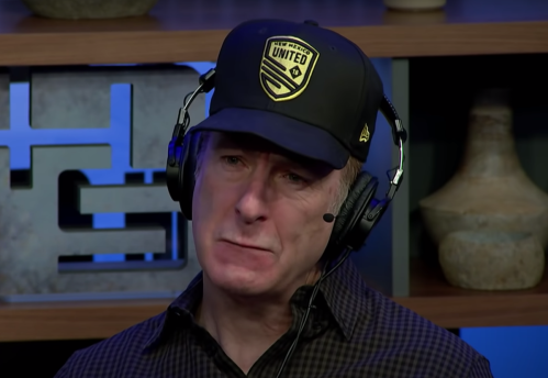 Bob Odenkirk on "The Howard Stern Show" in February 2022