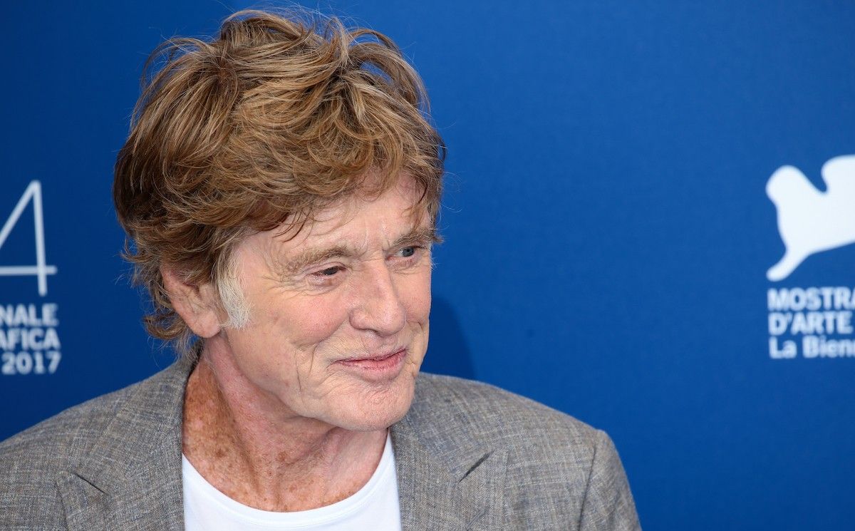 Robert Redford at the 2017 Venice Film Festival