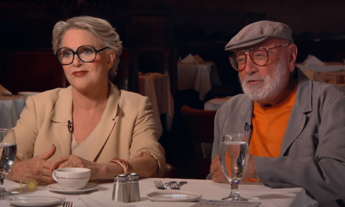 Sharon Gless and Barney Rosenzweig on "CBS This Morning" in 2021