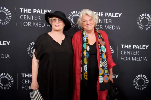 Sharon Gless and Tyne Daly at the Paley Honors in Hollywood: A Gala Celebrating Women in Television in 2017