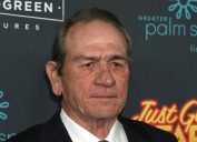 Tommy Lee Jones at the premiere of "Just Getting Started" in 2017