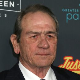 Tommy Lee Jones at the premiere of "Just Getting Started" in 2017