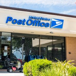 United States Post Office (USPS) location; The USPS is an independent agency of the executive branch of the US federal government