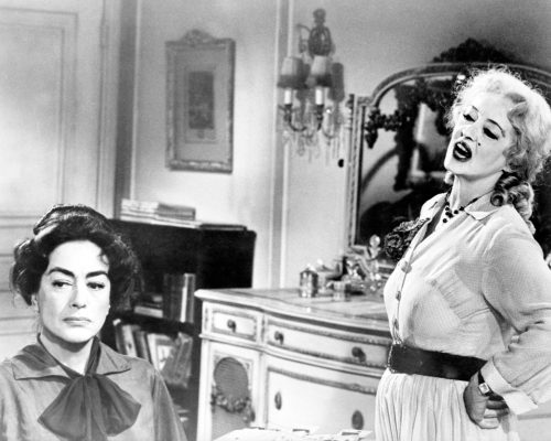 Joan Crawford and Bette Davis in 'What Ever Happened to Baby Jane?' in 1962