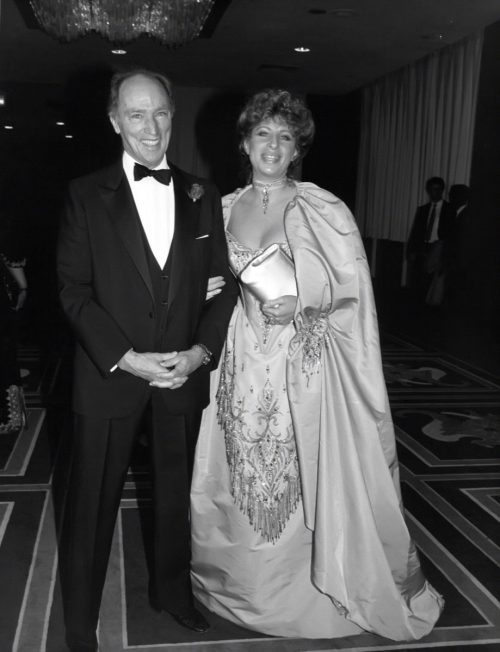 Pierre Trudeau and Barbra Steisand in 1983