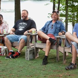 Grown Ups scene with Chris Rock, Kevin James, David Space, and Adam Sandler