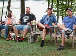 Grown Ups scene with Chris Rock, Kevin James, David Space, and Adam Sandler