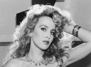 Jerry Hall in 1987