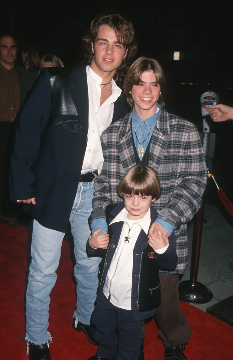 Joey, Matthew, and Andy Lawrence in 1993
