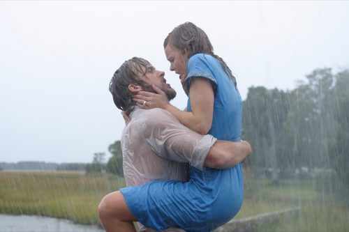 Ryan Gosling และ Rachel McAdams ใน The Notebook