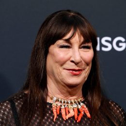 Anjelica Huston at the premiere of "John Wick: Chapter 3 - Parabellum" in 2019