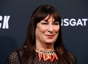 Anjelica Huston at the premiere of "John Wick: Chapter 3 - Parabellum" in 2019