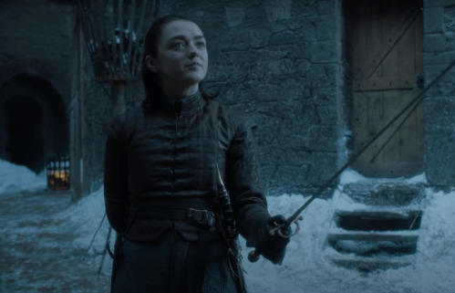 Maisie Williams as Arya Stark on "Game of Thrones"